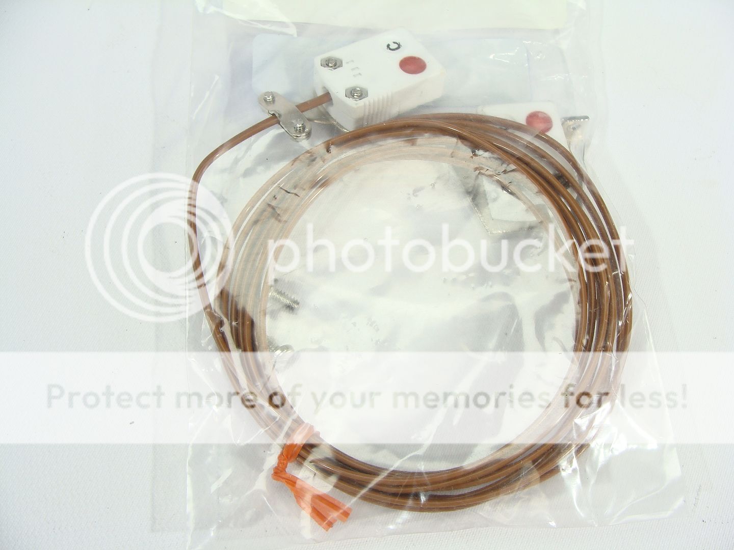 NEW Omega EXTTC24 Type C Thermocouple Extension Cable FF Bulkhead